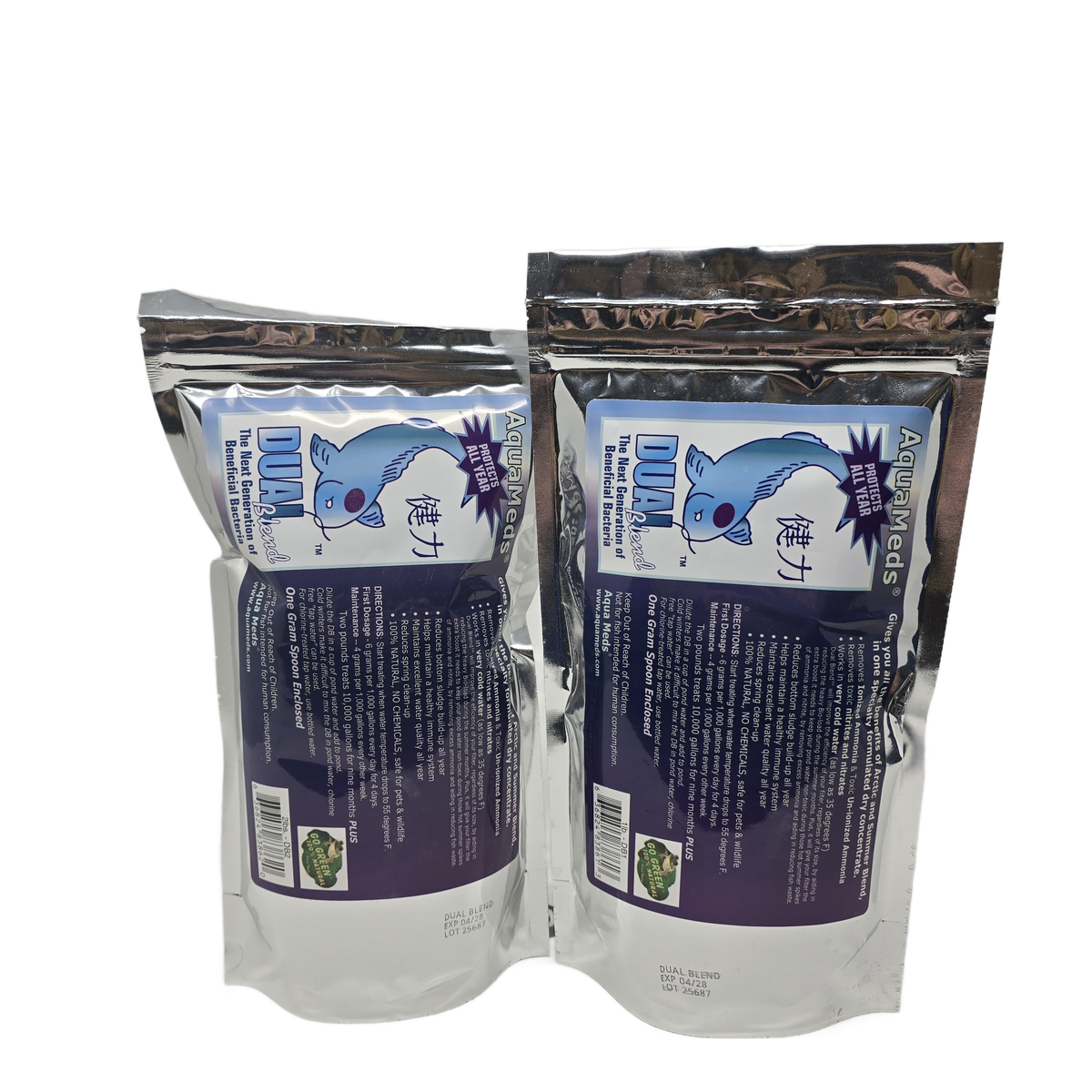 Aqua Meds Dual Blend year-round beneficial pond bacteria concentrate