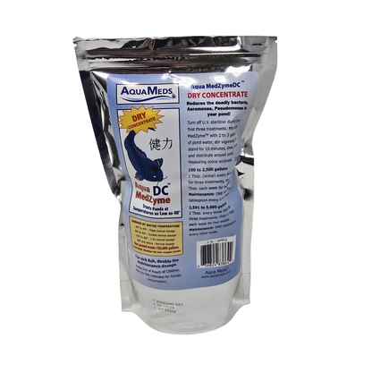 Aqua Meds Medzyme Dry Concentrate 2lb container - beneficial pond bacteria
