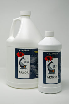 Aqua Meds Armor pond dechlorinator and koi slime coat protector