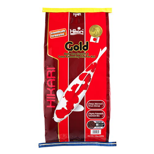 Hikari Gold Medium Pellet 22 lb bag