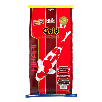 Hikari Gold Medium Pellet 22 lb bag