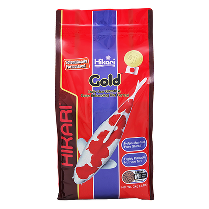 Hikari Gold Medium Pellet 4.4 lb bag